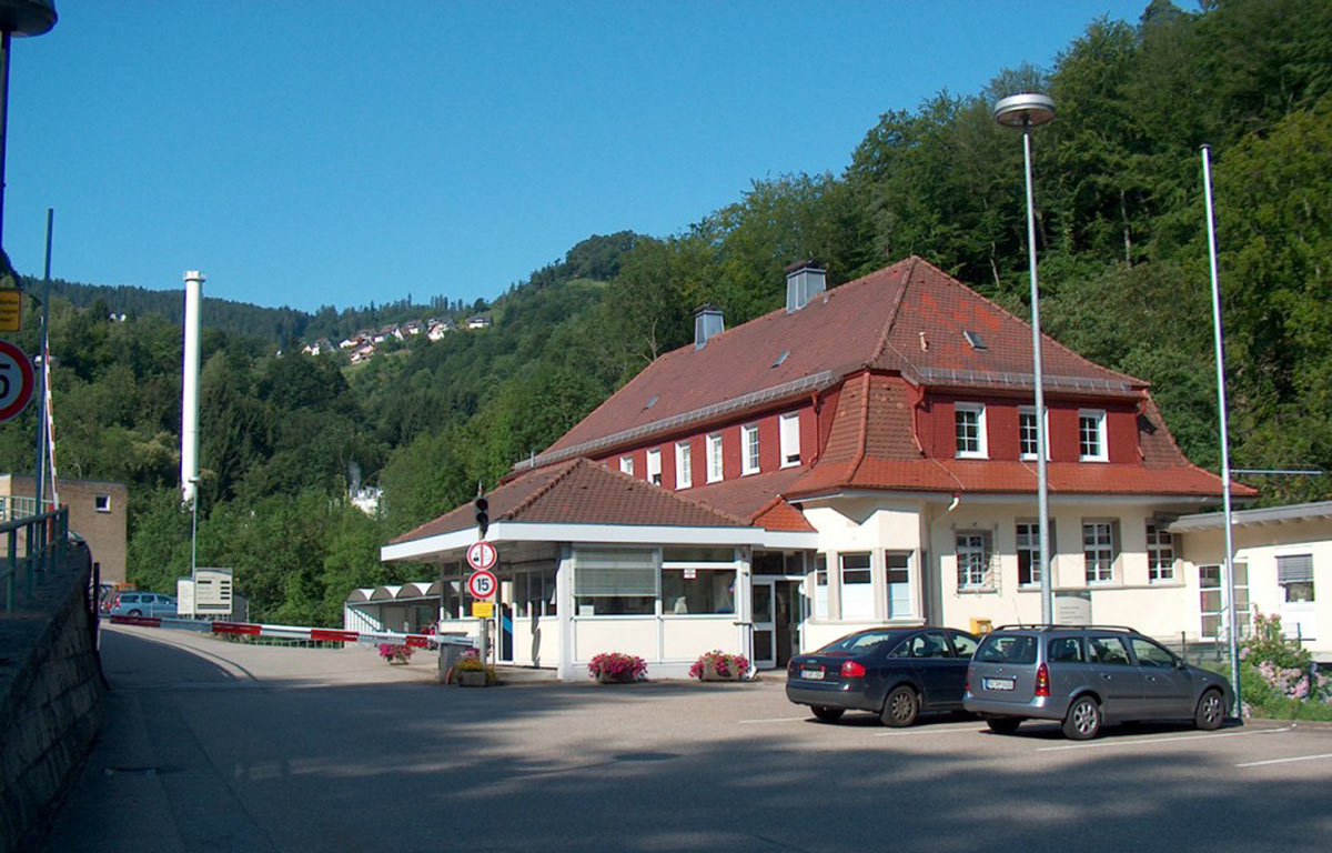 Papierfabrik Wolfsheck Betriebsgelände
